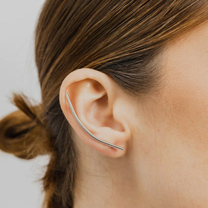 Minimalist Line Earrings