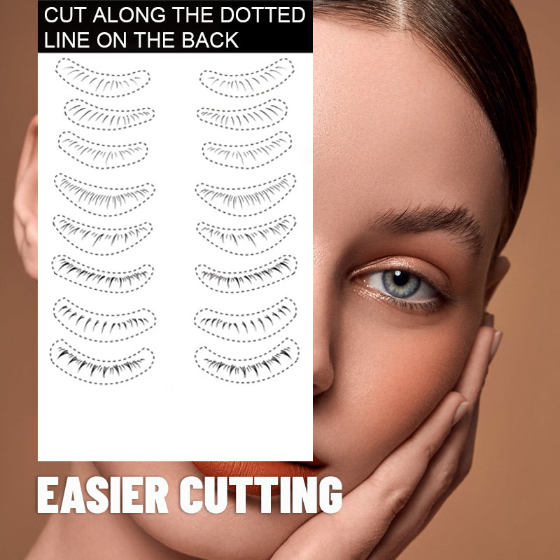 Disposable Waterproof Artificial Eyelash Stickers