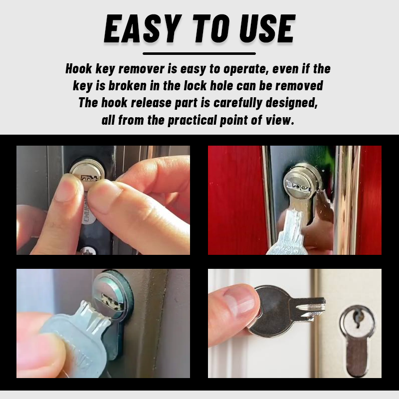 Professional Anti-Theft Door Key Extractor (12pcs)