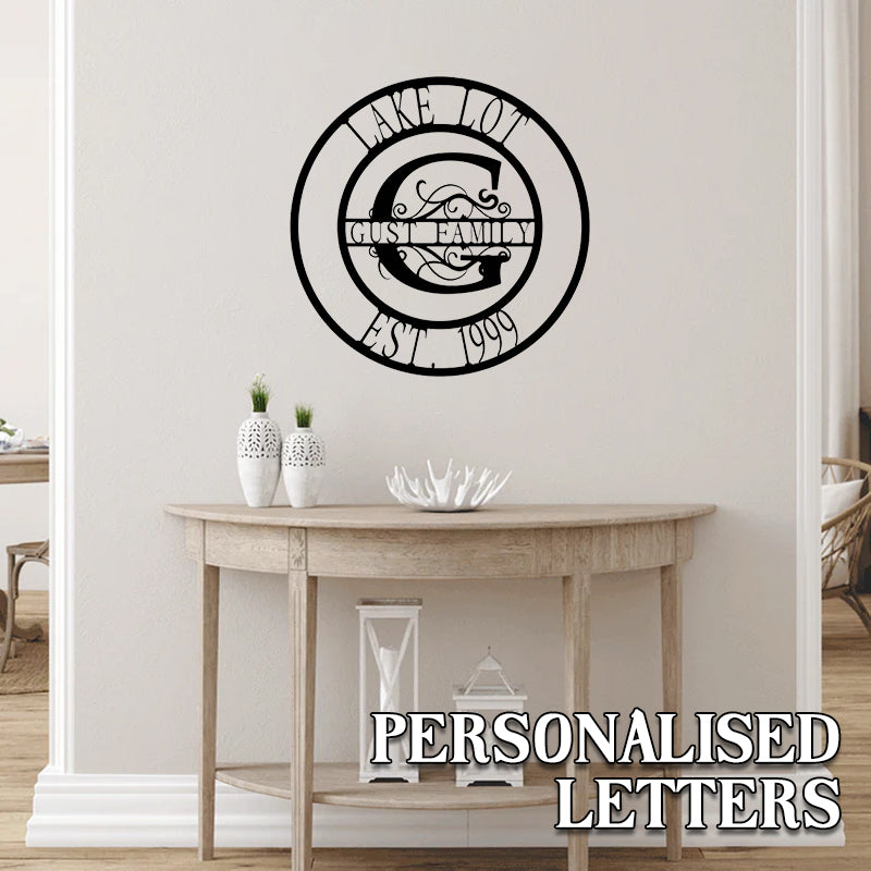 Elaborate Name - Steel Sign