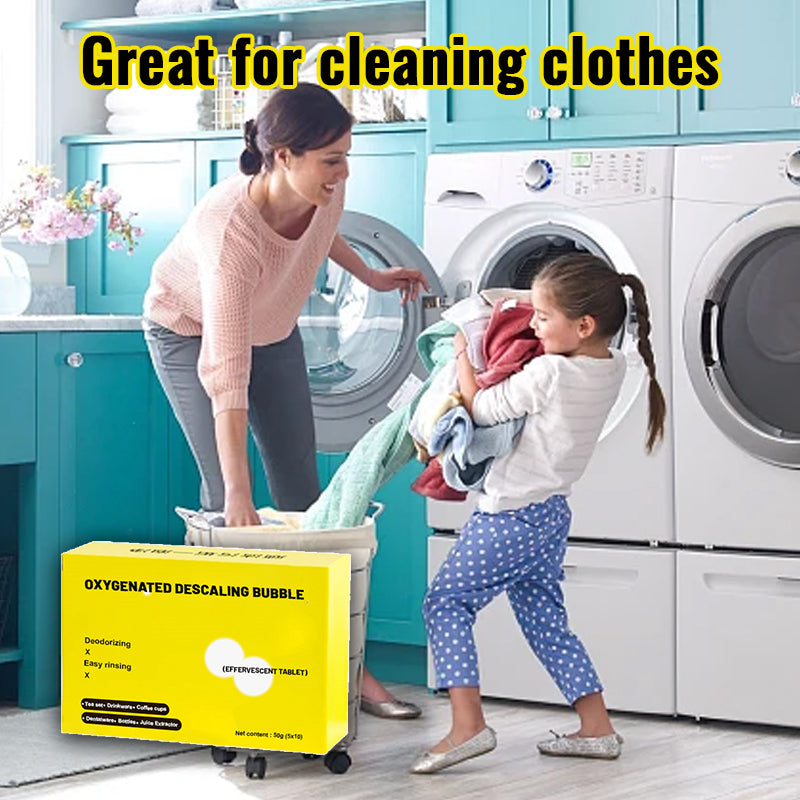 Decontamination And Descaling Effervescent Tablets