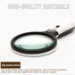Double Lens Led Light Racket Magnifying Glass