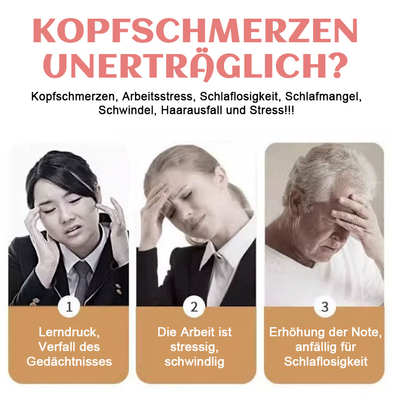 Elektrischer Kopfmassagekamm/Electric head massage comb