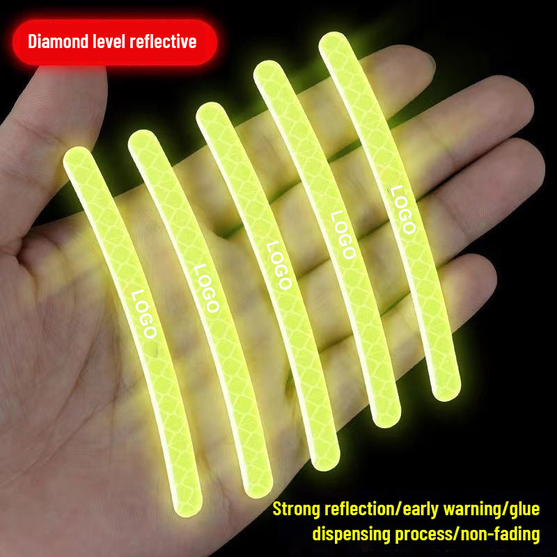 Car Wheel Hub Reflective Warning Strip