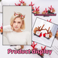 Christmas Antler Hair Clip（1 pair）