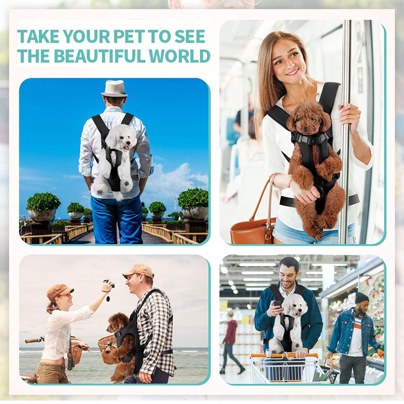 Wrap Pet Chest Backpack