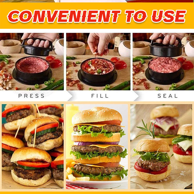 🔥3-in-1 Burger Press