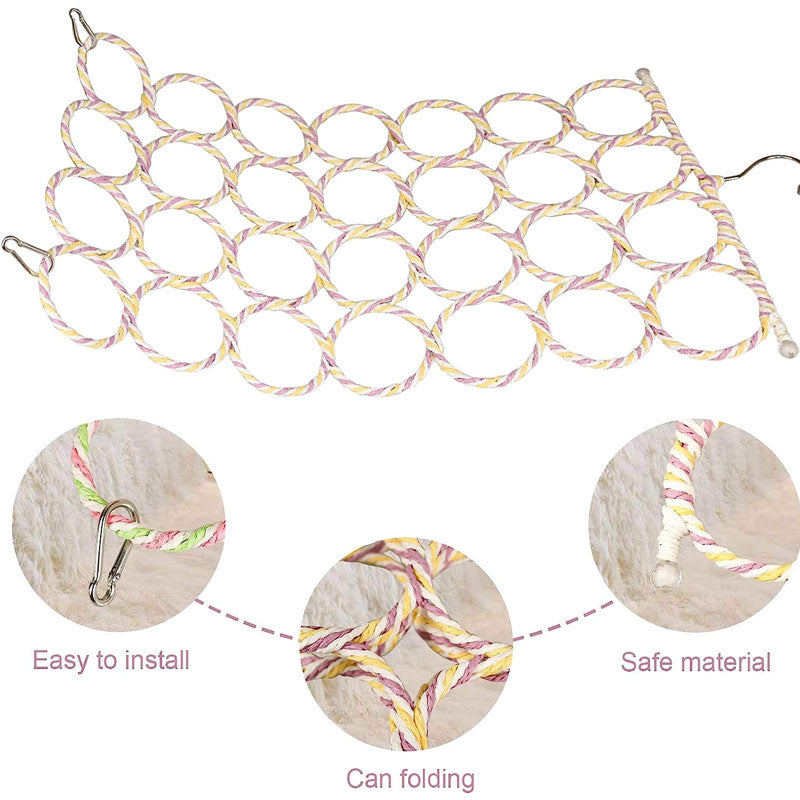 Cotton Mesh Bird Climbing Net