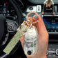 For Suzuki-Car Rhinestone Keychain Key Case