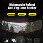 Motorcycle Helmet Anti-Fog Lens Sticker