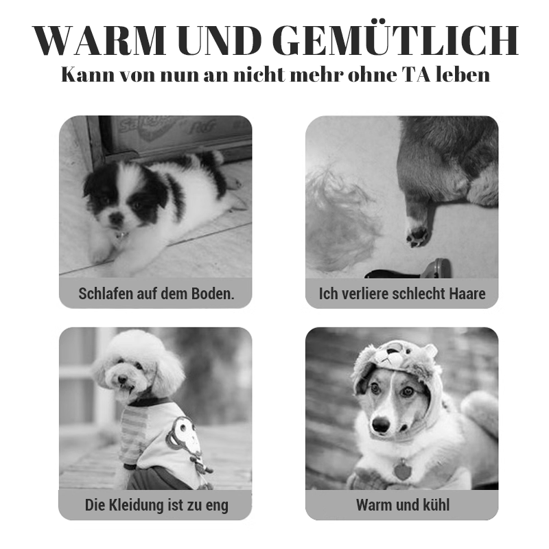 Tragbare Baumwoll-Haustierkleidung