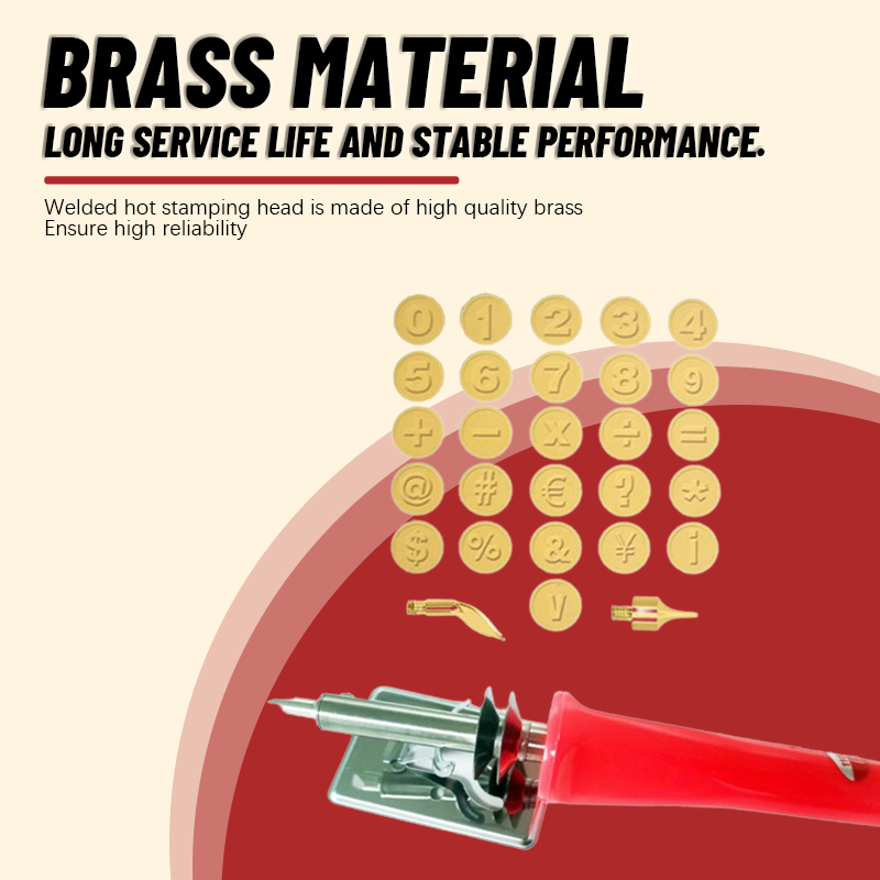 26 Number Symbol Engraving Soldering Iron(28-piece set)