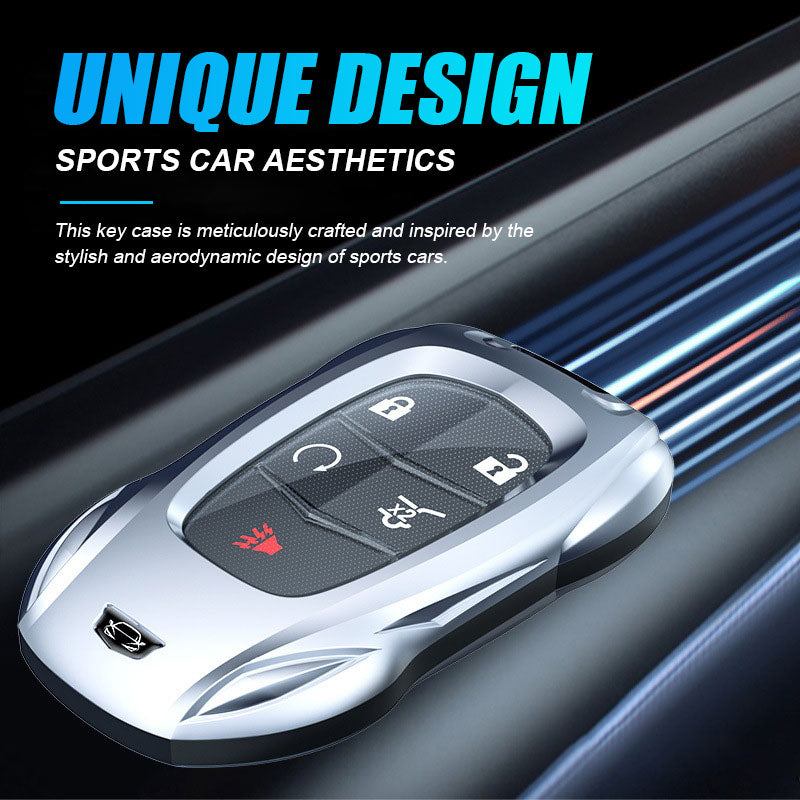 For Cadillac Car Metal Sports Car Key Case