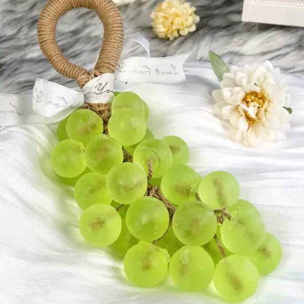 🔥Christmas Sale-Only $11/Each🔥Personalized Original Handmade Crystal Grape Soap Gentle Cleansing Soap  (Single string: 25 pieces)