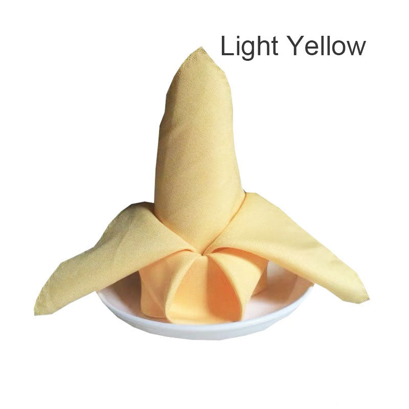 Solid Color Cloth Napkin