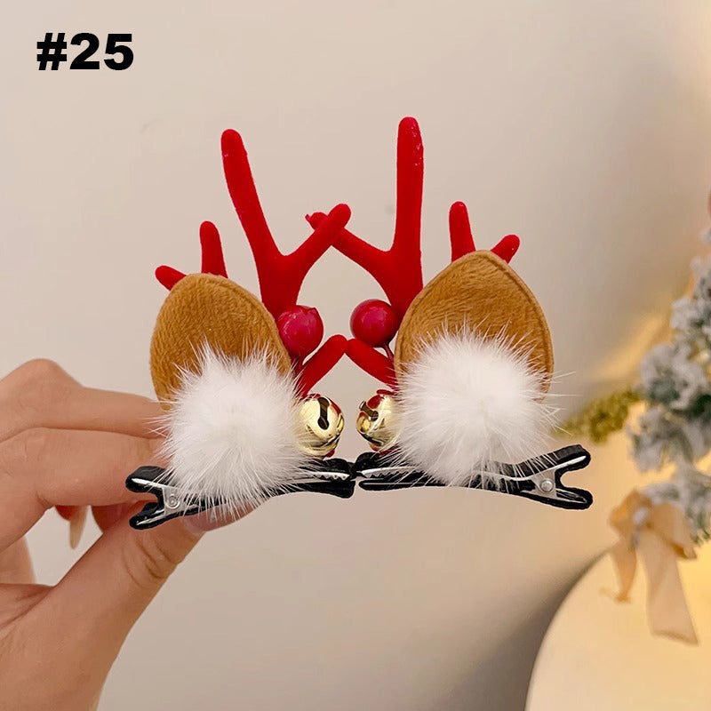Christmas Antler Hair Clip