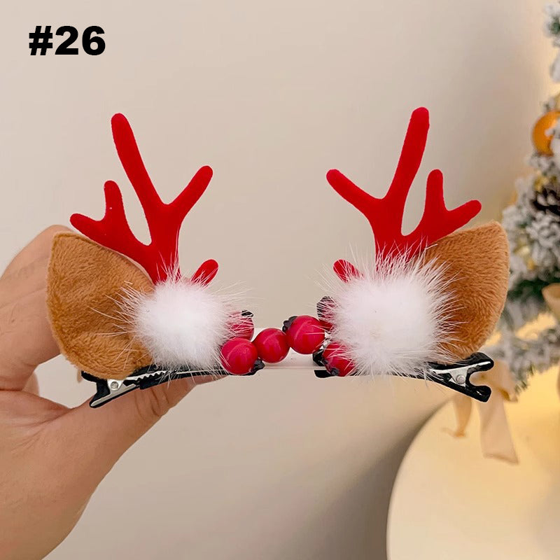 Christmas Antler Hair Clip