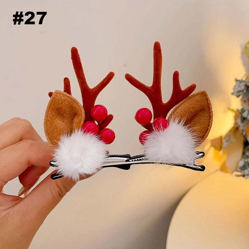 Christmas Antler Hair Clip
