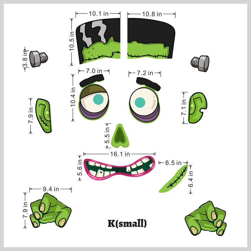 Halloween Atmosphere Car Trunk Sticker