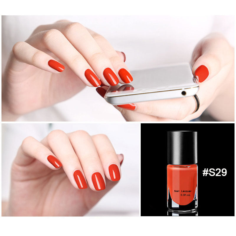 Ny Avtagbar Vannbasert Neglelakk/Removable water-based nail polish