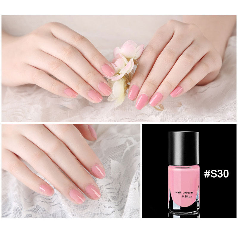 Ny Avtagbar Vannbasert Neglelakk/Removable water-based nail polish