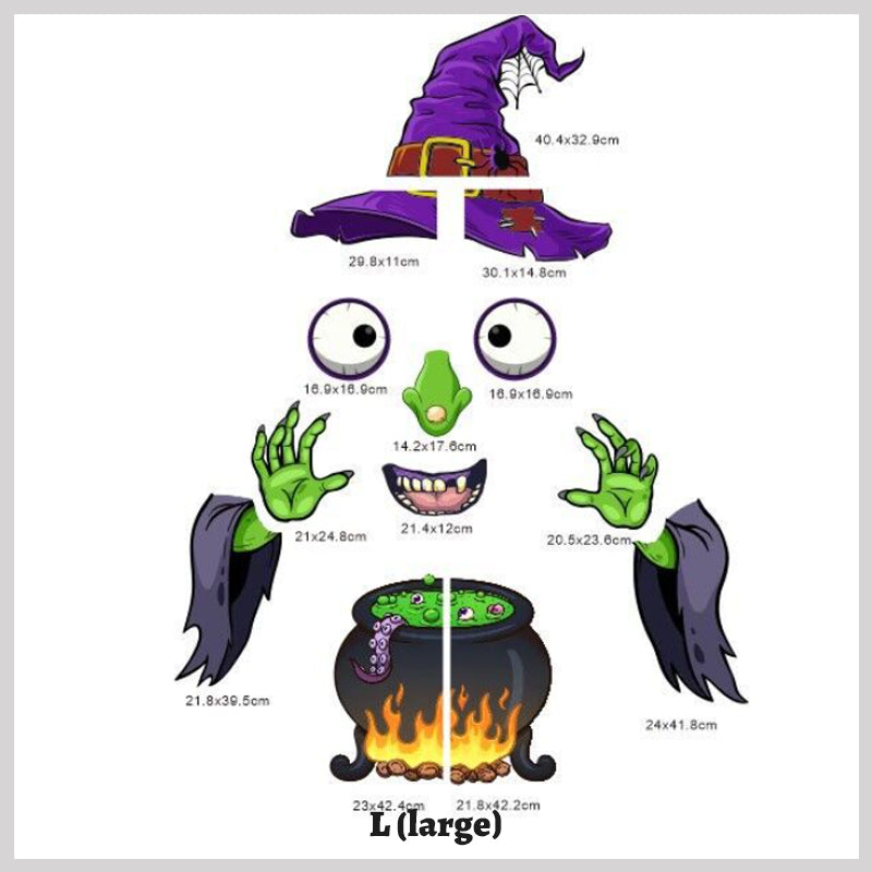 Halloween Atmosphere Car Trunk Sticker