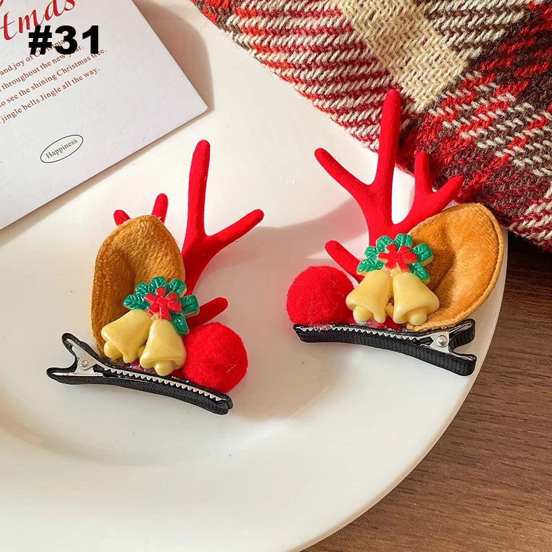 Christmas Antler Hair Clip