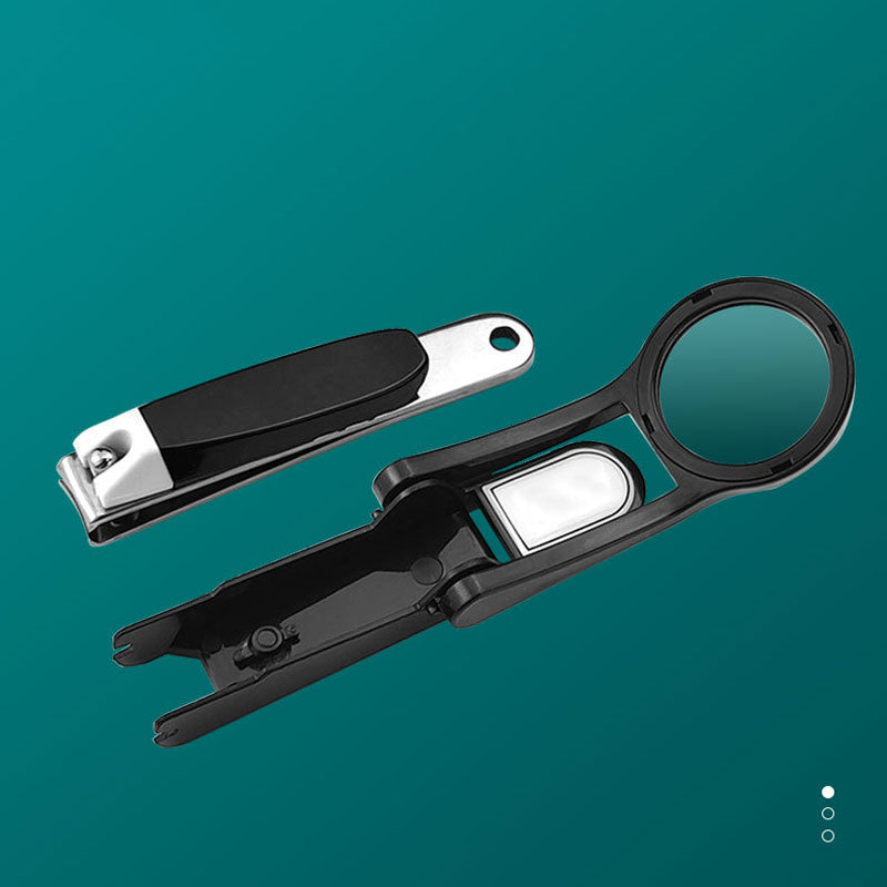 Nail Scissors With Magnifying Glass