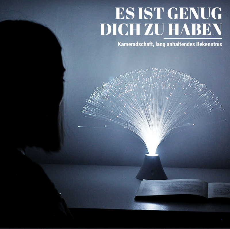 Glasfaserlicht Sternenhimmel Nachtlicht/Fiber optic starry night light