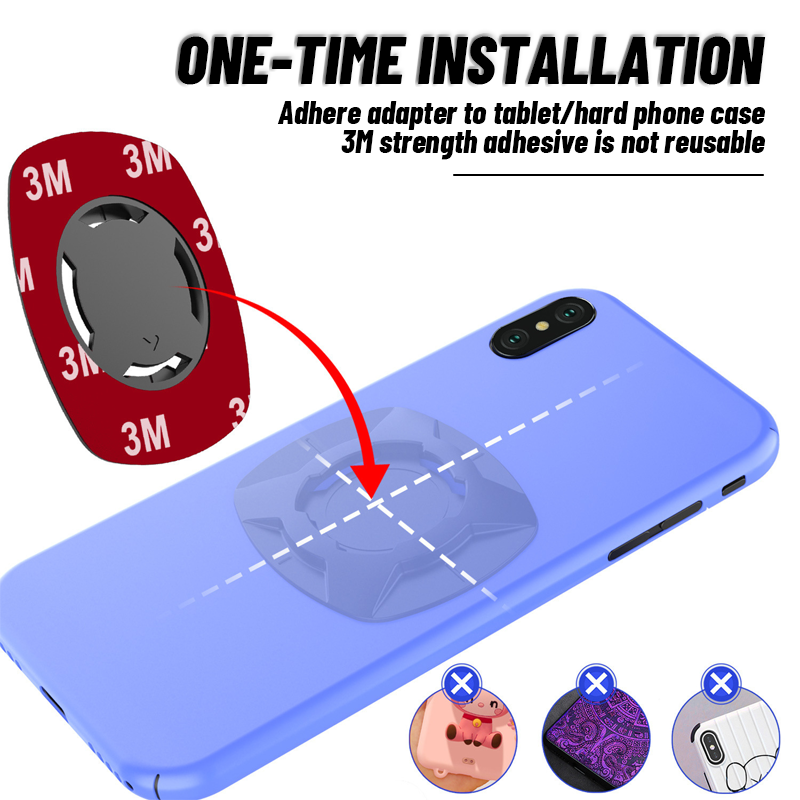 360 Rotating Bicycle Phone Holder