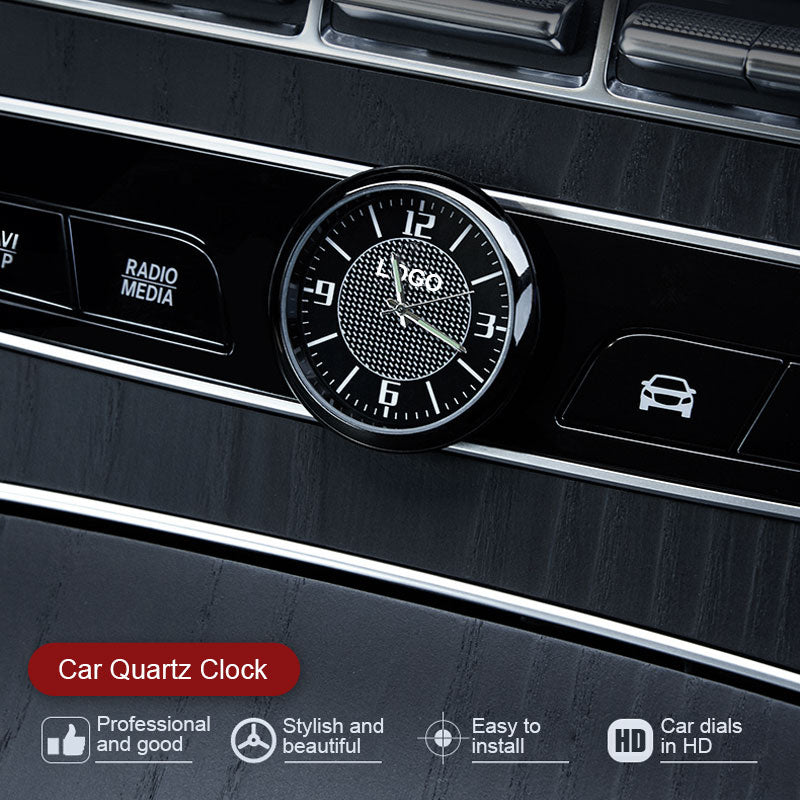 Car Clock Ornament Sticker