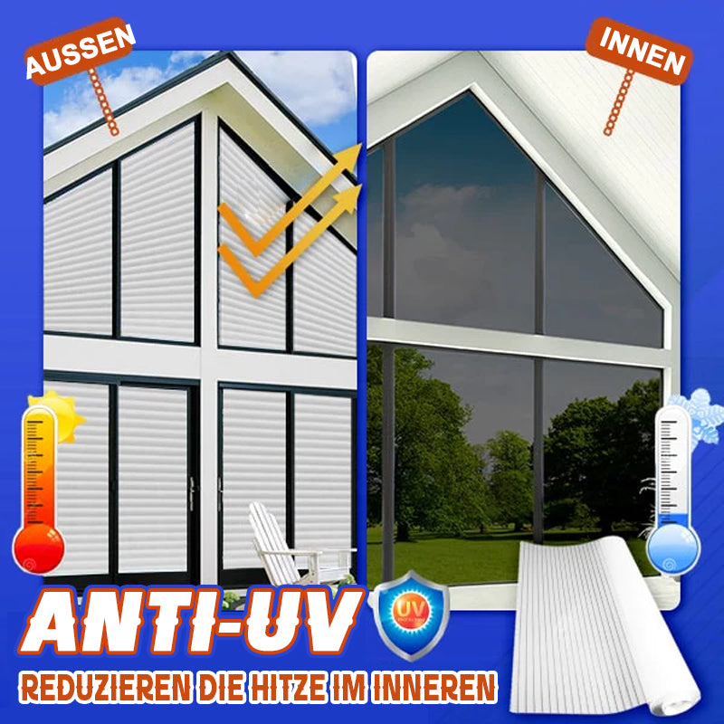 Eins-Weg-Imitationsjalousien Sichtschutzfensterabdeckung / One-Way Imitation Blinds Privacy Window Cover