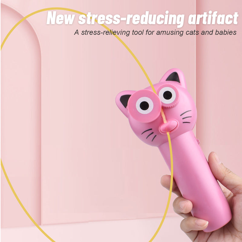 Lustiger Katzen-Seilwerfer/rope launcher