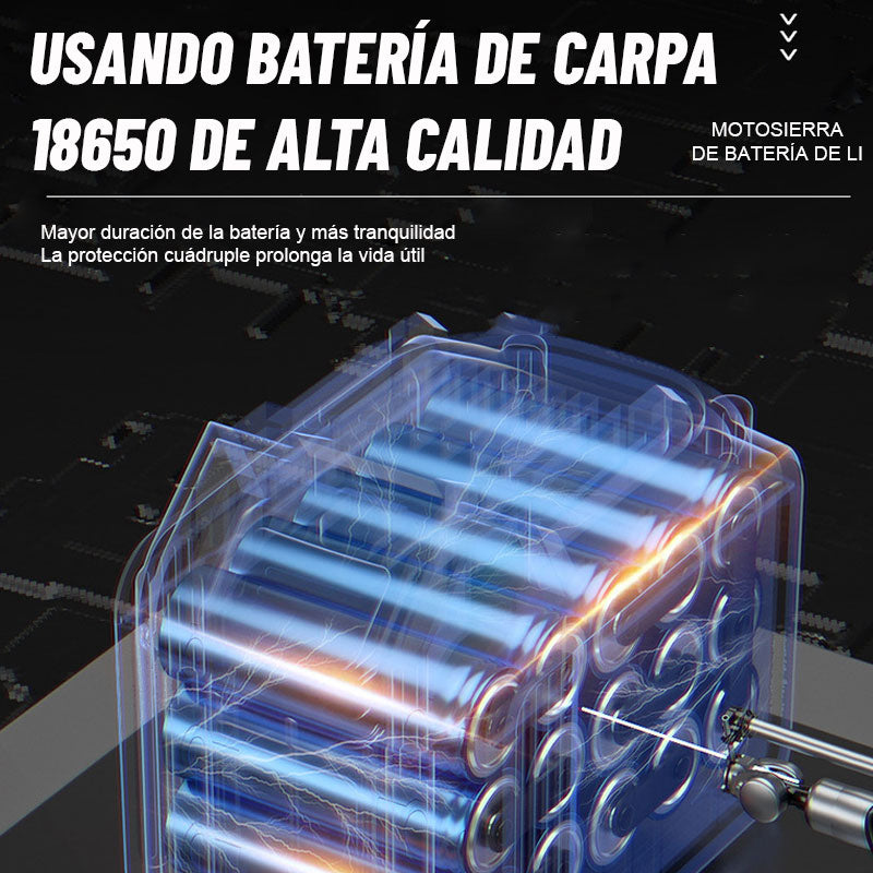 Sierra de cadena eléctrica inalámbrica actualizada/Cordless Mini Chainsaw