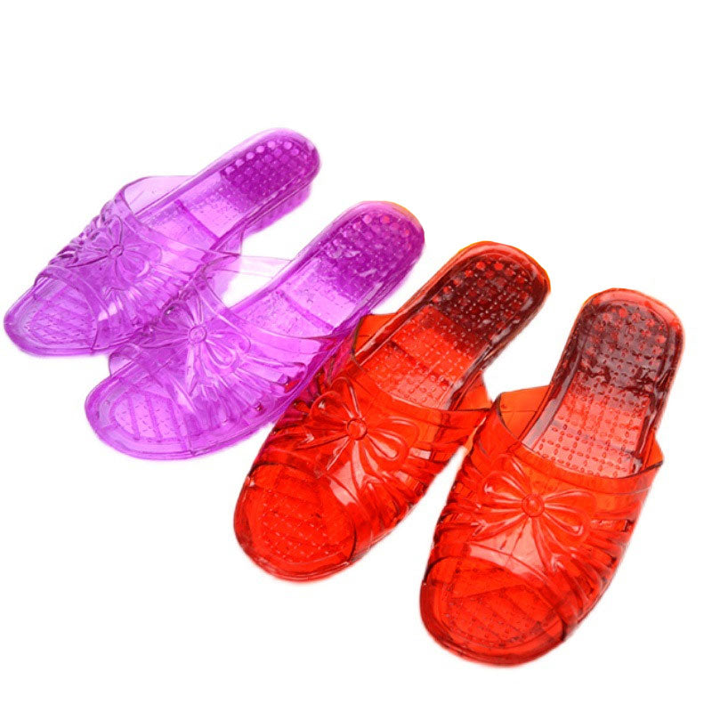 Luminous Hollow Transparent Crystal Slippers