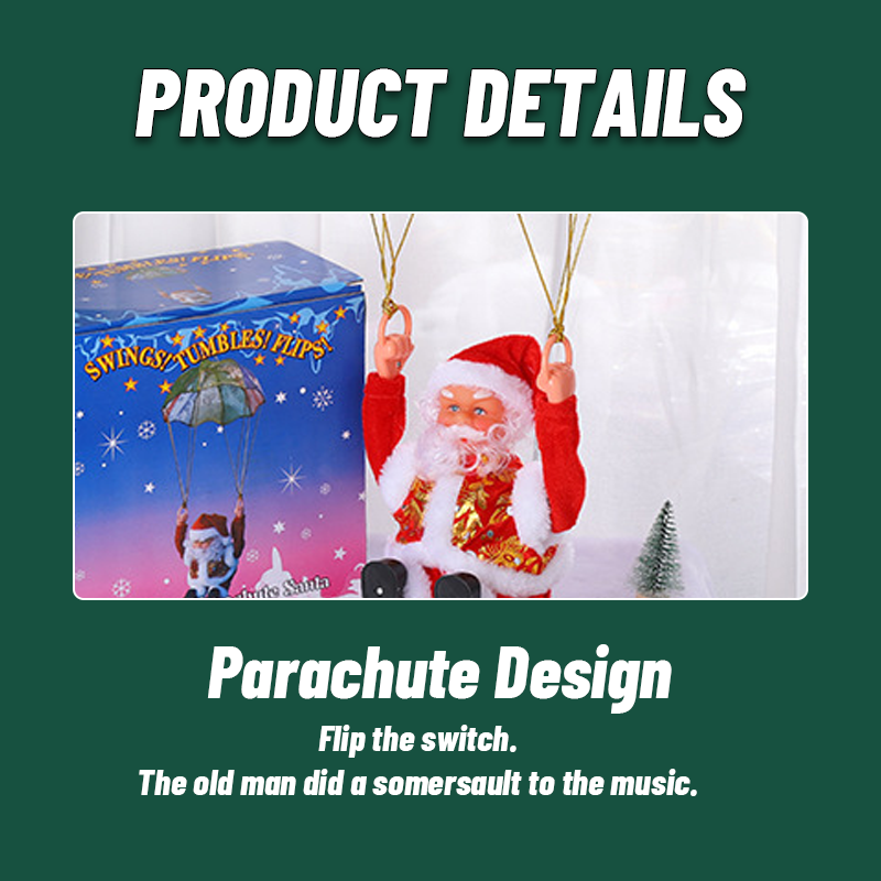 Santa Claus Electric Musical Parachute
