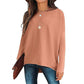 Women's Off Shoulder Long Sleeve Bat Sleeve