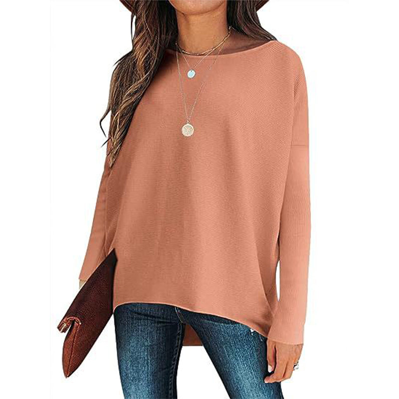 Women's Off Shoulder Long Sleeve Bat Sleeve