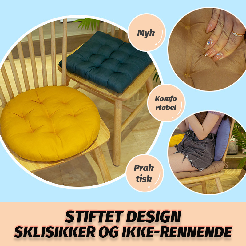 Pute Stol Pute/Round Square Warm Chair Pad