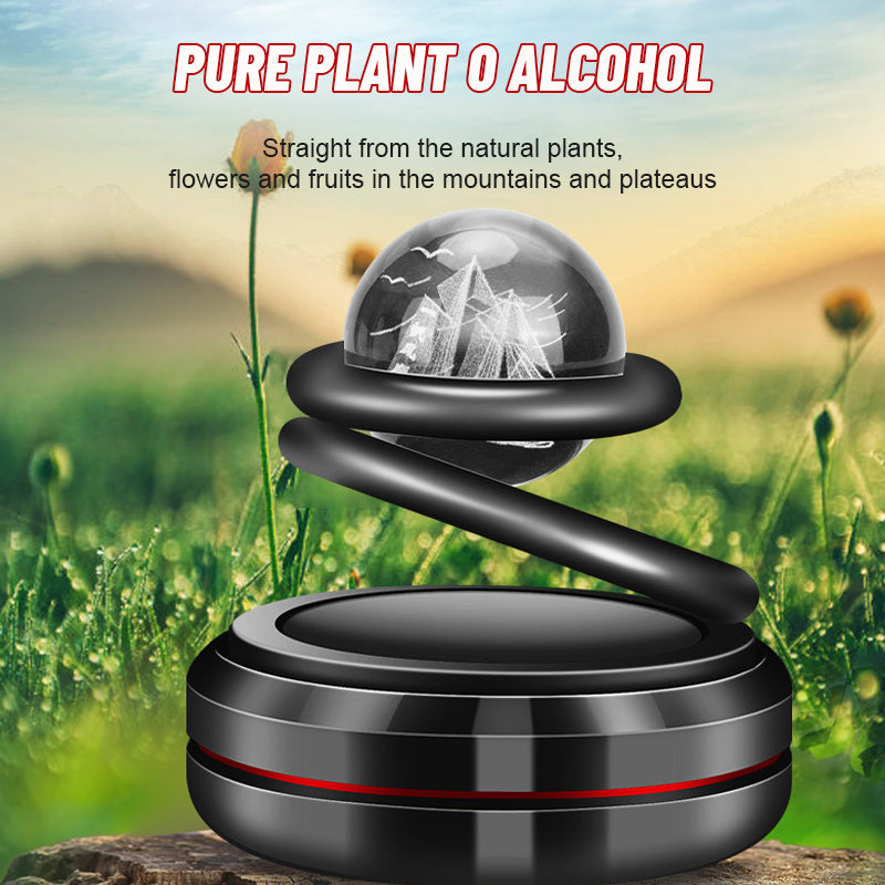 Suspended Solar Car Aromatherapy Ornaments