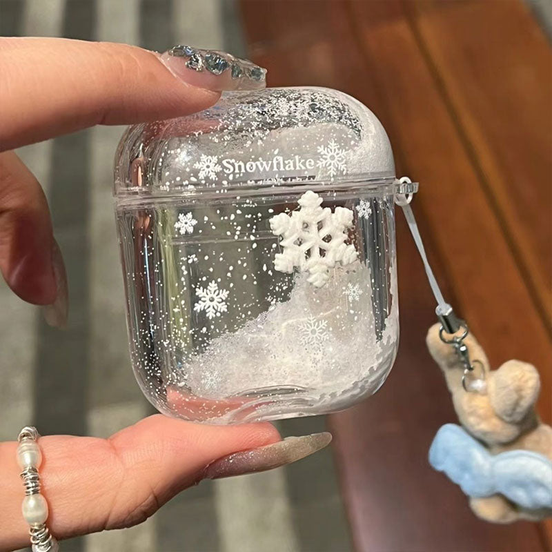 Quicksand Snowflake Headphone Cover