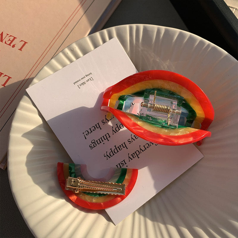 Rainbow Hair Claw🌈