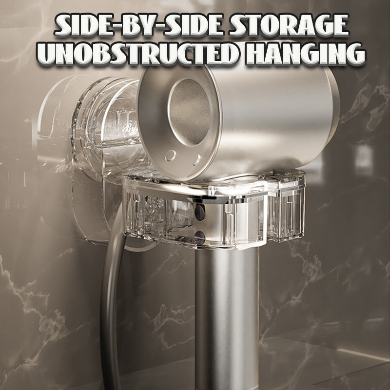 No Punching Hair Dryer Holder