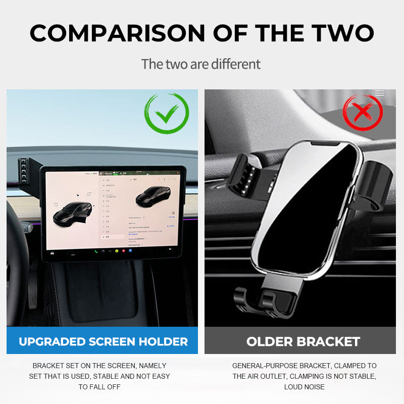 Car Air Outlet Mobile Phone Holder For Tesla from 2017 to 2022