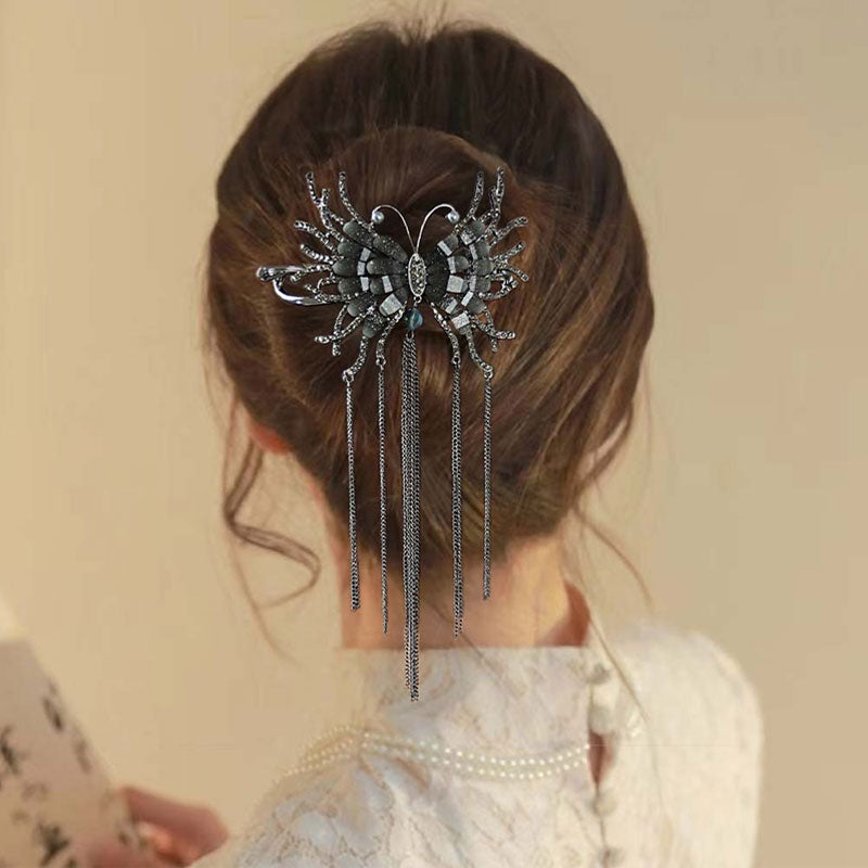 Long Tassel Head Buckle Grab