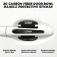 customize 3D Carbon Fiber Door Bowl Handle Protective Sticker