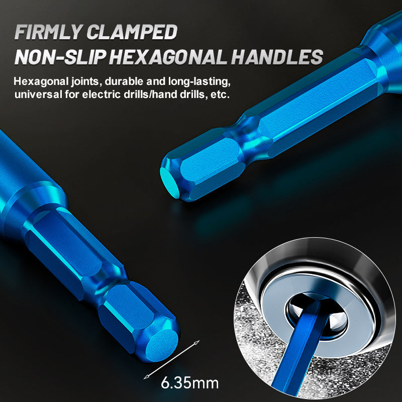 Super Hard Multifunctional Triangular Drill Bit