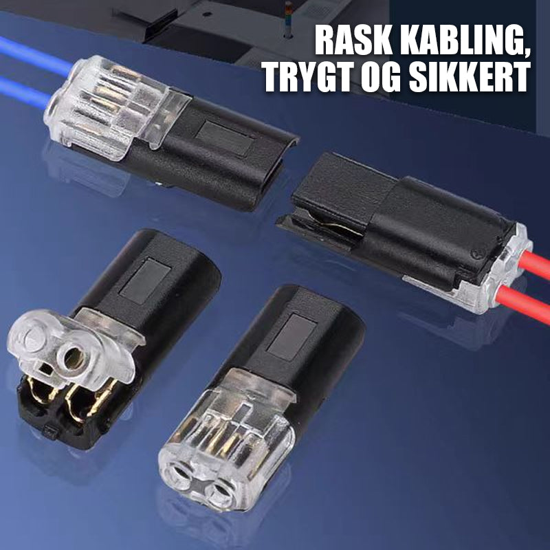 H-Type Wire Strippefri Krympeterminal/H type no stripping crimp terminal