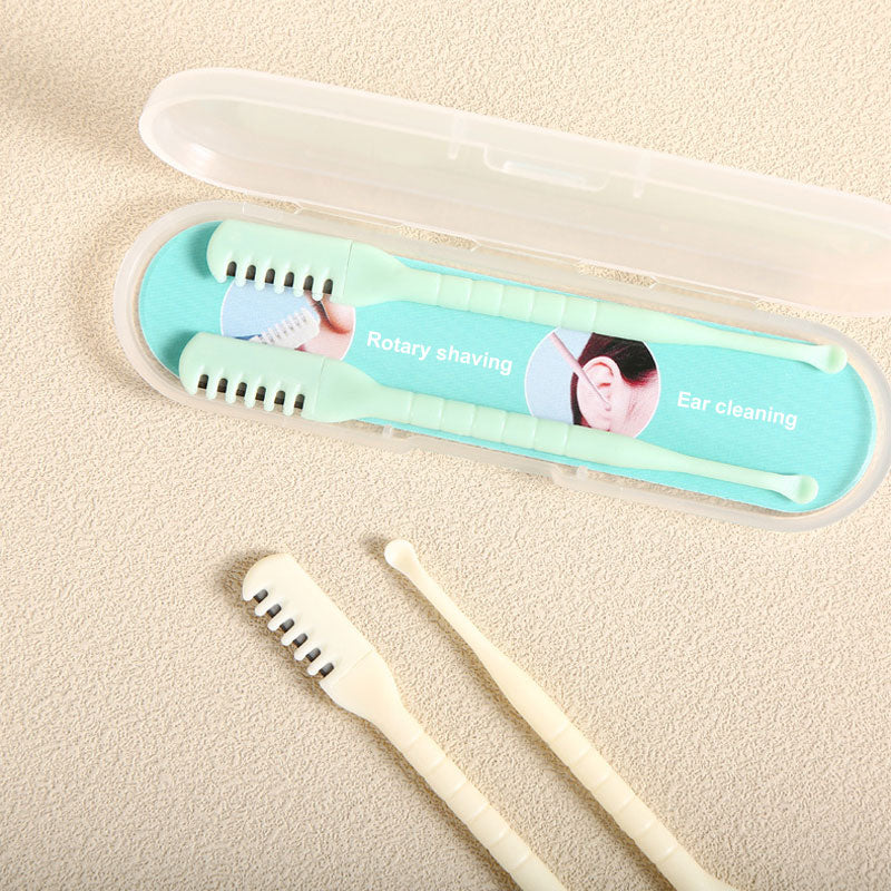 Double-Headed Nostril Picking Ear Spoon Nose Hair Knife