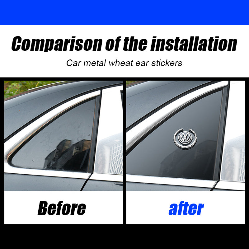 Metal Wheat Ear Side Mark